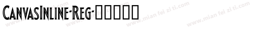 CanvasInline-Reg字体转换