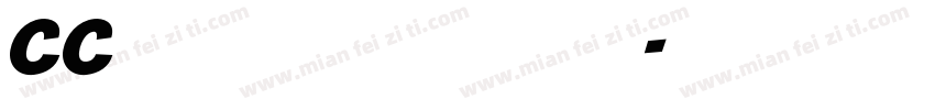 CC壹号车库汽车贴膜字体转换