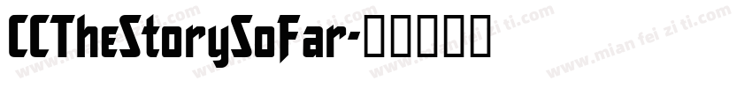 CCTheStorySoFar字体转换
