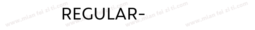缁忓吀缁艰REGULAR字体转换
