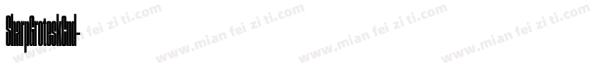 SharpGroteskCnd字体转换