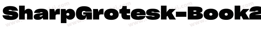 SharpGrotesk-Book25字体转换