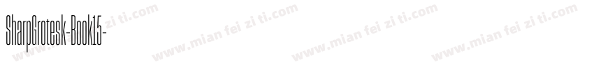 SharpGrotesk-Book15字体转换