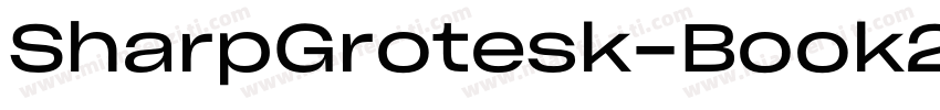 SharpGrotesk-Book25字体转换