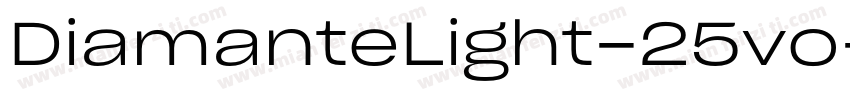 DiamanteLight-25vo字体转换