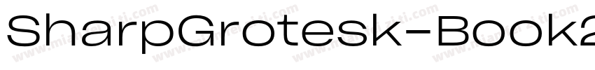 SharpGrotesk-Book25字体转换