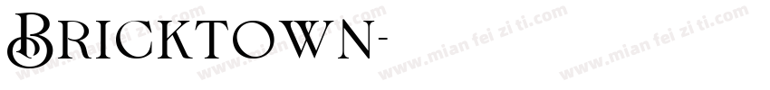 Bricktown字体转换