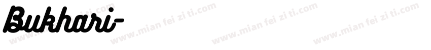 Bukhari字体转换