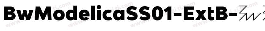 BwModelicaSS01-ExtB字体转换
