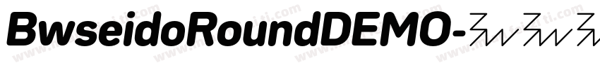 BwseidoRoundDEMO字体转换