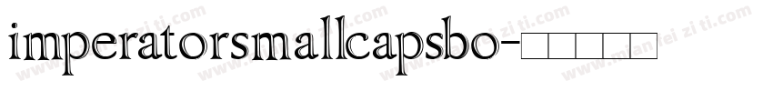 imperatorsmallcapsbo字体转换