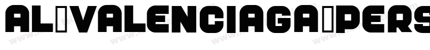 al_valenciaga_Perso字体转换