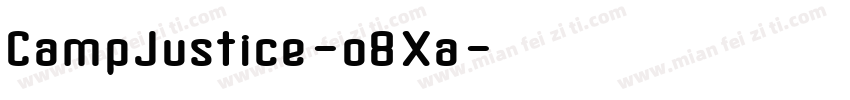 CampJustice-o8Xa字体转换