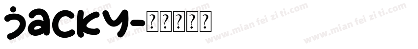 Jacky字体转换