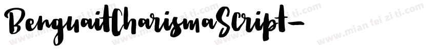 BenguaitCharismaScript字体转换