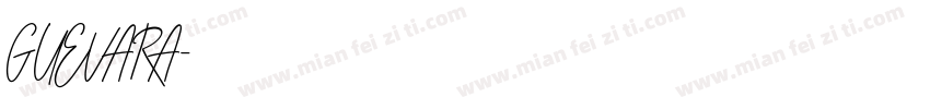 GUEVARA字体转换