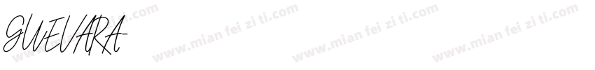 GUEVARA字体转换