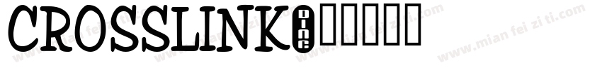 Crosslink字体转换