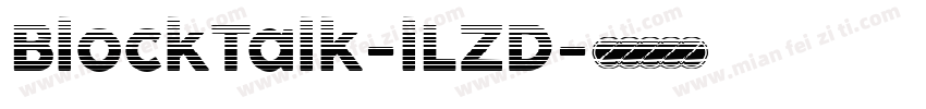 BlockTalk-lLZD字体转换