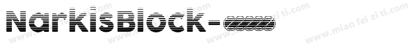 NarkisBlock字体转换