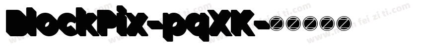 BlockPix-pqXK字体转换