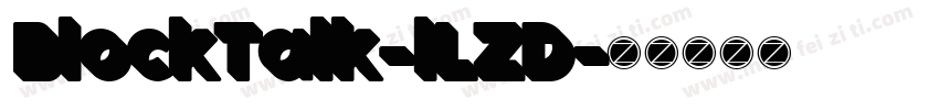 BlockTalk-lLZD字体转换
