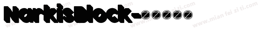 NarkisBlock字体转换
