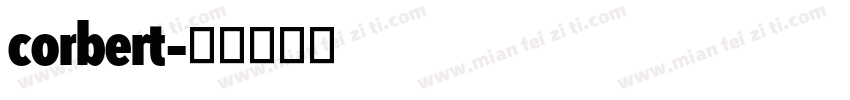 corbert字体转换