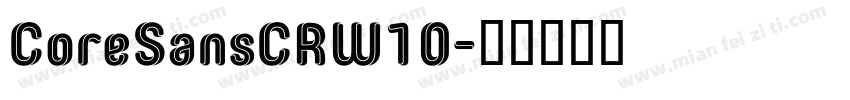 CoreSansCRW10字体转换