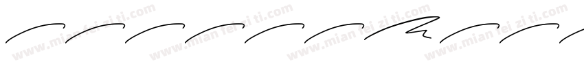 CorlineSignature-8M8jB字体转换