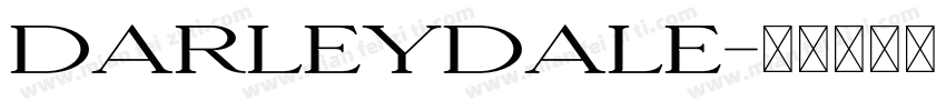 DarleyDale字体转换