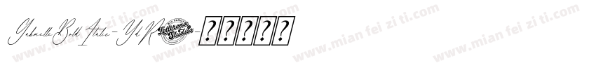 GabrielleBoldItalic-YdR8字体转换