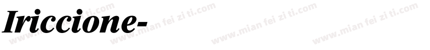 Iriccione字体转换
