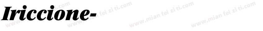Iriccione字体转换