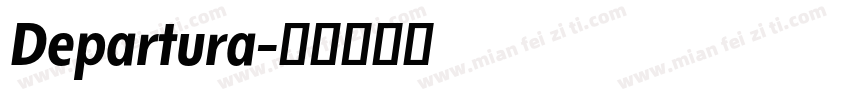 Departura字体转换