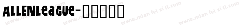 ALLENLeague字体转换