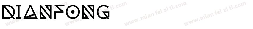 DIANFONG字体转换