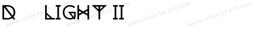 Diavlo_LIGHT_II字体转换