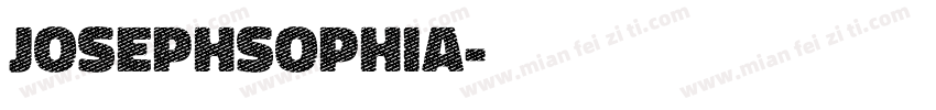 josephsophia字体转换