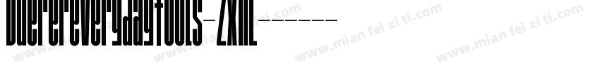 Duerereverydaytools-zXnL字体转换