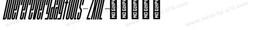 Duerereverydaytools-zXnL字体转换