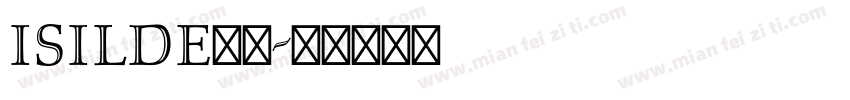 isilde云犹字体转换