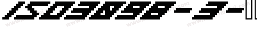 ISO3098-3字体转换