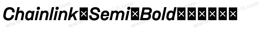 Chainlink_Semi-Bold字体转换