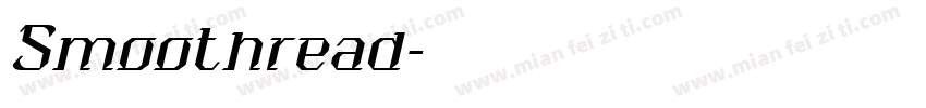 Smoothread字体转换