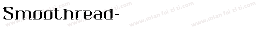 Smoothread字体转换
