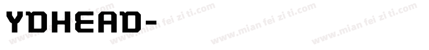 ydhead字体转换