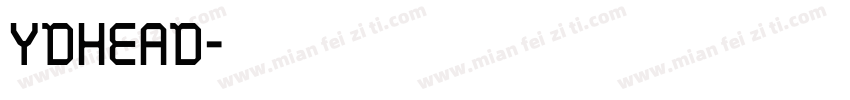 ydhead字体转换