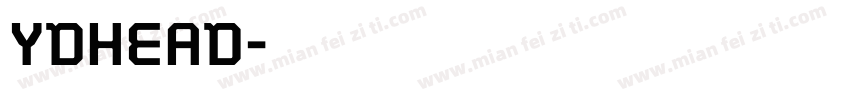 ydhead字体转换