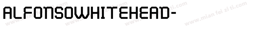 alfonsowhitehead字体转换